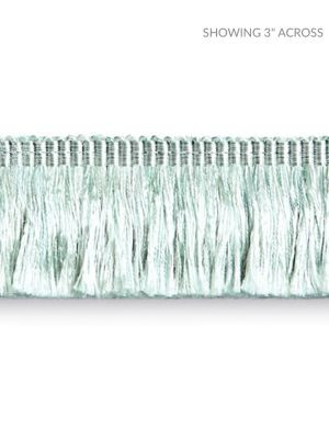 <p>Gripsholm Brush Fringe Seaspray SCFC14970005 by Scalamandre Trim</p><p><strong>Required Minimum Quantity Purchase: Fabrics by the yard 1 YARD MINIMUM </p><p>Book: NOVANTA PASSEMENTERIE</p><p>Content: 52% FIBRANNE 45 % RAYON 3% POLYESTER</p><p>Origin: CHINA</p><p>Performance: LIGHT DUTY</p><p>Repeat: Horizontal: 0" and Vertical: 0"</p><p>Width: 1.5</p>