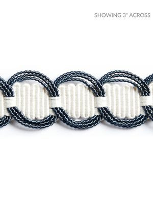<p>Crescent Braid River SCV12480006 by Scalamandre Trim</p><p><strong>Required Minimum Quantity Purchase: Fabrics by the yard 1 YARD MINIMUM </p><p>Book: NOVANTA PASSEMENTERIE</p><p>Content: 56% FIBRANNE 28% COTTON 16% RAYON</p><p>Origin: CHINA</p><p>Performance: LIGHT DUTY</p><p>Repeat: Horizontal: 0.875" and Vertical: 0"</p><p>Width: 1.25</p>