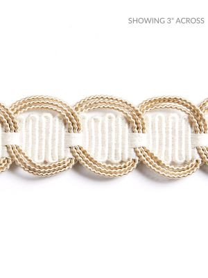 <p>Crescent Braid Latte SCV12480002 by Scalamandre Trim</p><p><strong>Required Minimum Quantity Purchase: Fabrics by the yard 1 YARD MINIMUM </p><p>Book: NOVANTA PASSEMENTERIE</p><p>Content: 56% FIBRANNE 28% COTTON 16% RAYON</p><p>Origin: CHINA</p><p>Performance: LIGHT DUTY</p><p>Repeat: Horizontal: 0.875" and Vertical: 0"</p><p>Width: 1.25</p>