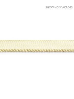 <p>Avenue Cord Straw SCC3150007 by Scalamandre Trim</p><p><strong>Required Minimum Quantity Purchase: Fabrics by the yard 1 YARD MINIMUM </p><p>Book: NOVANTA PASSEMENTERIE</p><p>Content: 16% FIBRANNE 2% ACRYLIC, 38% POLYESTER 26% COTTON 18% RAYON</p><p>Origin: CHINA</p><p>Performance: LIGHT DUTY</p><p>Repeat: Horizontal: 0" and Vertical: 0"</p><p>Width: 0.13</p>