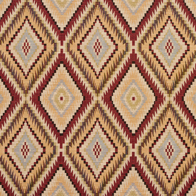 5728 Veranda Tucson by Charlotte Fabric Woven Patterns 82% Polyester, 18% Cotton Asia Exceeds 70,000 Wyzenbeek Rubs (Heavy Duty) Horizontal: 7" x Vertical: 10" 54 Inches - Fabric Carolina -