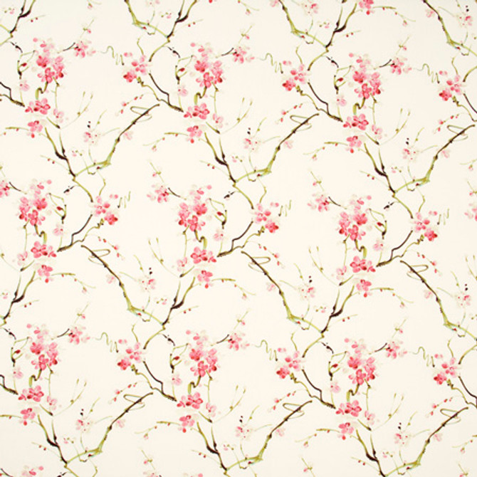 Birdsall Farm Petal Pink by Carole Fabric Geranium 100% Cotton-SSR India Passes 15,000 Double Rubs Wyzenbeek </p><p>Repeat: 25 1/4" V, 13 1/2" H 54" - Fabric Carolina -