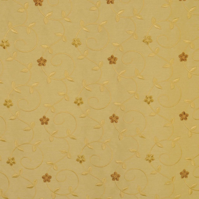 Heirloom Gold by RM CoCo Fabric Chinatown 100% Polyester See Sample 0 Horizontal: 7.38 and Vertical: 6.375 54 - Fabric Carolina -