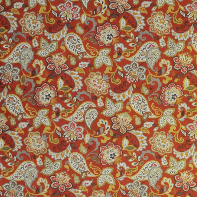 Jess Cardinal by RM CoCo Fabric The Print Shop 55% Linen 45% Rayon See Sample 0 Horizontal: 27 and Vertical: 27 54 - Fabric Carolina -