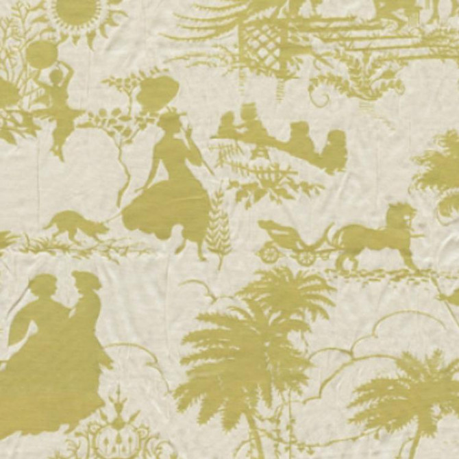 Medina Endive by RM CoCo Fabric The Far Pavilions - Wesco 67% POLYESTER 33% RAYON Horizontal: 29 and Vertical: 28.25 58 - Fabric Carolina -