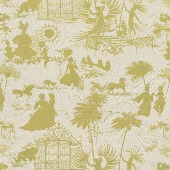 Medina Endive by RM CoCo Fabric The Far Pavilions - Wesco 67% Polyester 33% Rayon See Sample 0 Horizontal: 29 and Vertical: 28.25 58 - Fabric Carolina -