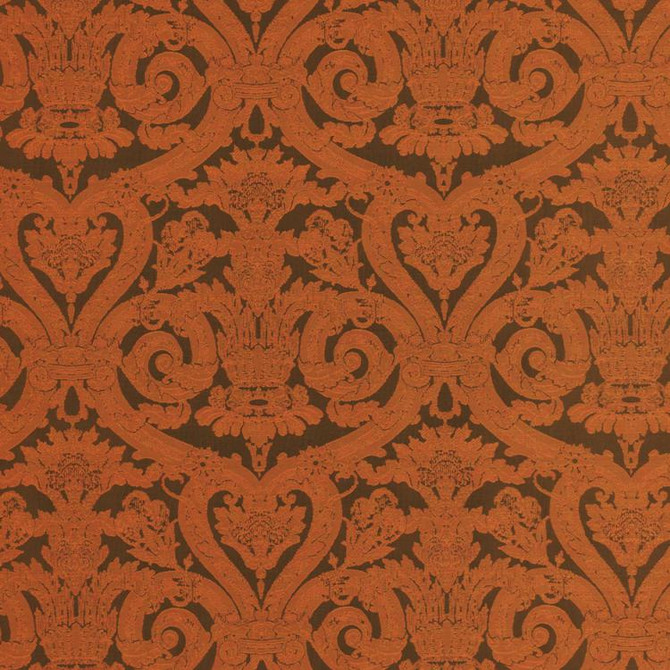 Frill Copper Leaf by RM CoCo Fabric Affordable Luxury 59% POLYESTER 41% VISCOSE Horizontal: 21.75 and Vertical: 13.63 54 - Fabric Carolina -