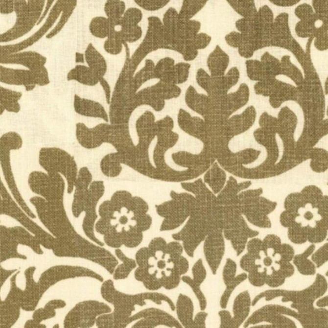 Eastwood Chocolate by RM CoCo Fabric Color Festival - Earth 55% LINEN 45% RAYON Horizontal: 13.5 and Vertical: 25.25 54 - Fabric Carolina -