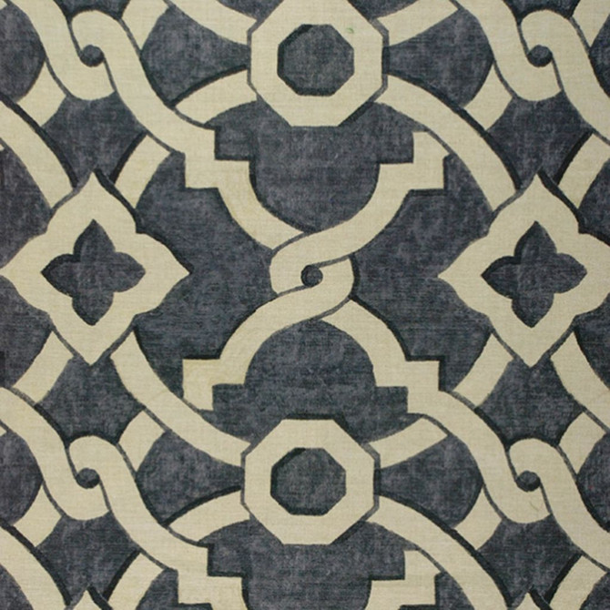 Interchange Earl Grey by RM CoCo Fabric World Bazaar - Wesco 100% Cotton See Sample 0 Horizontal: 13.5 and Vertical: 12.75 54 - Fabric Carolina -