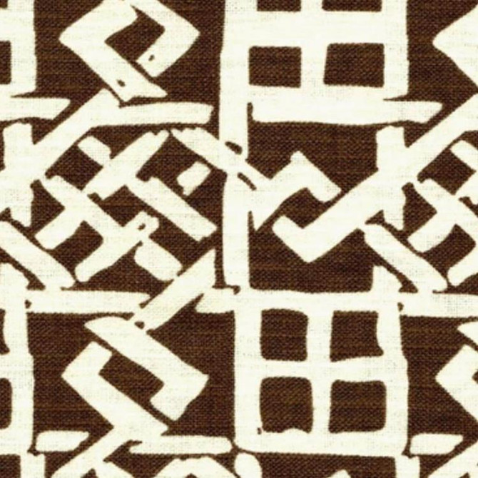 Connecting Link Chocolate by RM CoCo Fabric Show Your Colors 55% Linen 45% Rayon Horizontal: 4.5 and Vertical: 12.25 55 - Fabric Carolina -