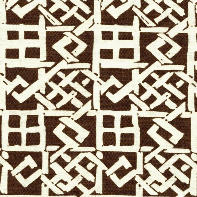 Connecting Link Chocolate by RM CoCo Fabric Show Your Colors 55% Linen 45% Rayon See Sample 0 Horizontal: 4.5 and Vertical: 12.25 55 - Fabric Carolina -