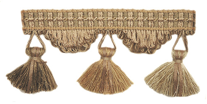 T1055 Tassel Fringe 1027 by RM CoCo Fabric Cosmopolitian Trim Book Horizontal: 0 and Vertical: 0 0 - Fabric Carolina -