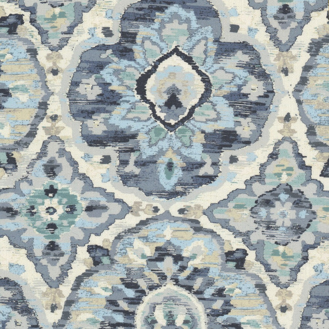 Daily 5 Slate by Stout Fabric Stout Fabric Daily 5 SlateFabric Rainbow Library Harbor/Ink 70%Svi 30%Lin Spain </p><p>Repeat: H: 27, V: 0 54 in - Fabric Carolina -