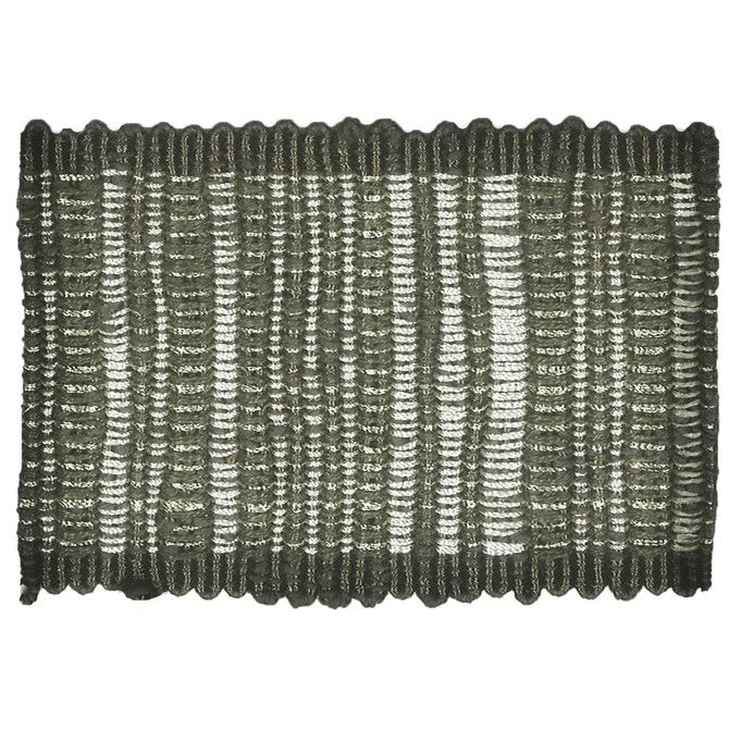 Action 5 Pewter by Stout Trim Stout Trim Action 5 PewterTrim ILLUMINATE TRIM 64%COT 26%SVI 5%LIN 5%MTL CHINA </p><p>Repeat: H: 0.000, V: 0.000 2.5 in - Fabric Carolina -