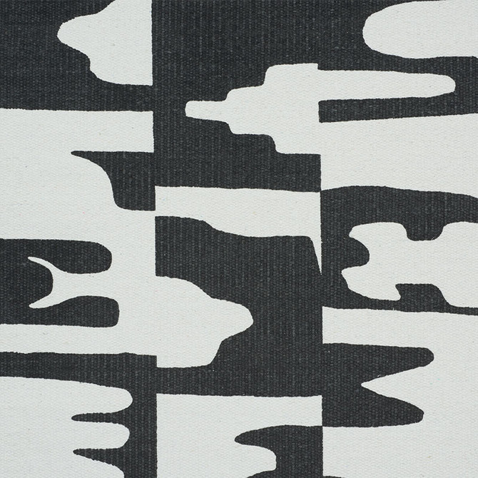Copp Black 178490 by Schumacher Fabric FOLK ART COTTON 100% UNITED STATES OF AMERICA </p><p>Repeat: Horizontal: 52 3/4" (134CM) and Vertical: 45 1/2" (116CM) 52.75 - Fabric Carolina -
