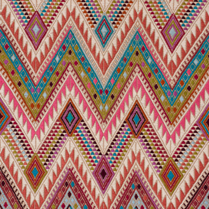 Coyolate Hand Woven Brocade Nougat 79241 by Schumacher Fabric A RUM FELLOW BROCADES COTTON 100% GUATEMALA </p><p>Repeat: Horizontal: 6" (15CM) and Vertical: 12 1/4" (31CM) 19 - Fabric Carolina -