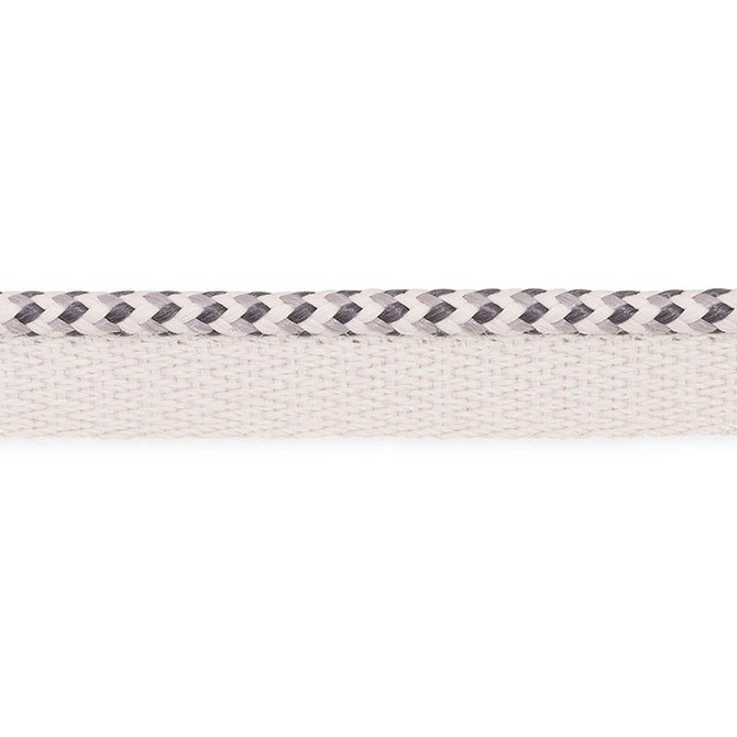 Bolander Cord Indoor/Outdoor Grey 73477 by Schumacher Trim Indoor/Outdoor: Prints & Wovens - Fabric Carolina -