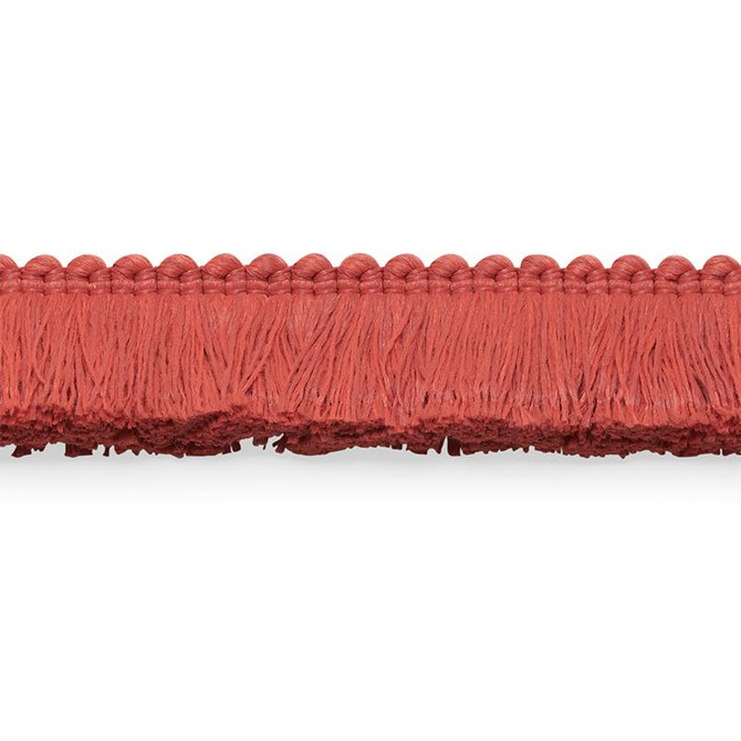 Meyer Brush Fringe Red 74948 by Schumacher Trim Perfect Basics: Trims - Fabric Carolina -