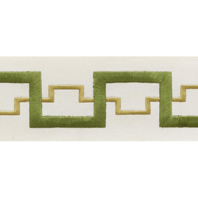 Turret Tape Leaf 74352 by Schumacher Trim Statement Tapes 3.88" - Fabric Carolina -
