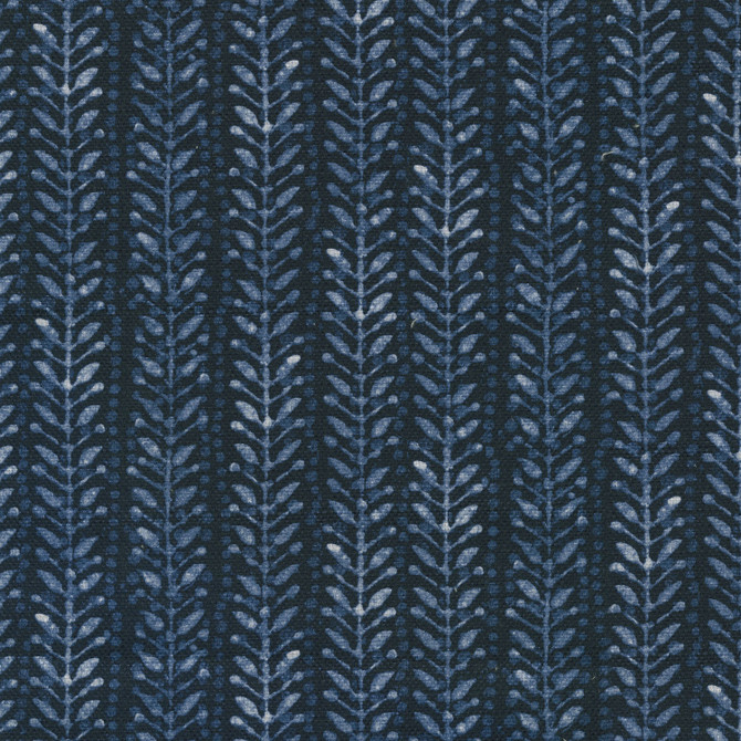Kumo Branch Indigo 409210 by Performance+ Fabric - 62% Polyester 38% Cotton China 48000 Horizontal: 6.75 and Vertical: 5.05 54 - Fabric Carolina -