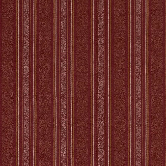 D1539 Merlot Stripe by Charlotte Fabric Elegant Damasks 100% Woven Polyester Turkey Exceeds 50,000 Wyzenbeek Rubs (Heavy Duty) Horizontal 2.25" 54 Inches - Fabric Carolina -