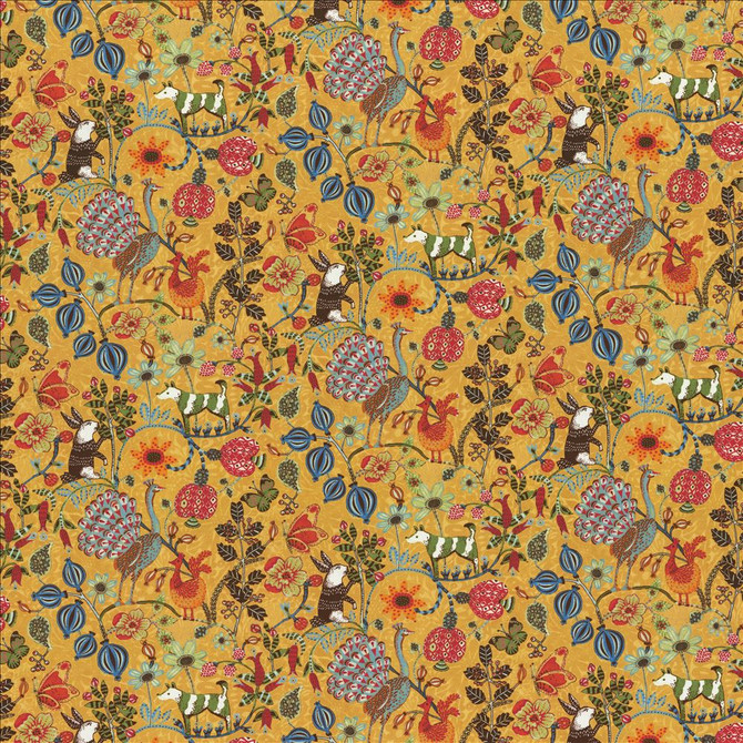 Chessford Gold by Kasmir Fabric 1468 100% Cotton
 INDIA 15,000 Wyzenbeek Double Rubs </p><p>Repeat: Horizontal: 27 3/8 inches and Vertical: 16 5/8 inches 54 - Fabric Carolina -
