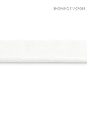 <p>Velvet Rope Cord Snow SCC3160001 by Scalamandre Trim</p><p><strong>Required Minimum Quantity Purchase: Fabrics by the yard 1 YARD MINIMUM </p><p>Book: PACIFICA</p><p>Content: 12% COTTON 6% POLYESTER, 68% POLYAMIDE 14% VISCOSE</p><p>Origin: GERMANY</p><p>Performance: MEDIUM DUTY</p><p>Repeat: Horizontal: 0" and Vertical: 0"</p><p>Width: 0.25</p>