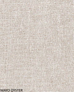 Mayo Oyster 601 by Norbar Fabric RENZO 100% POLYESTER CHINA 56 - Fabric Carolina -