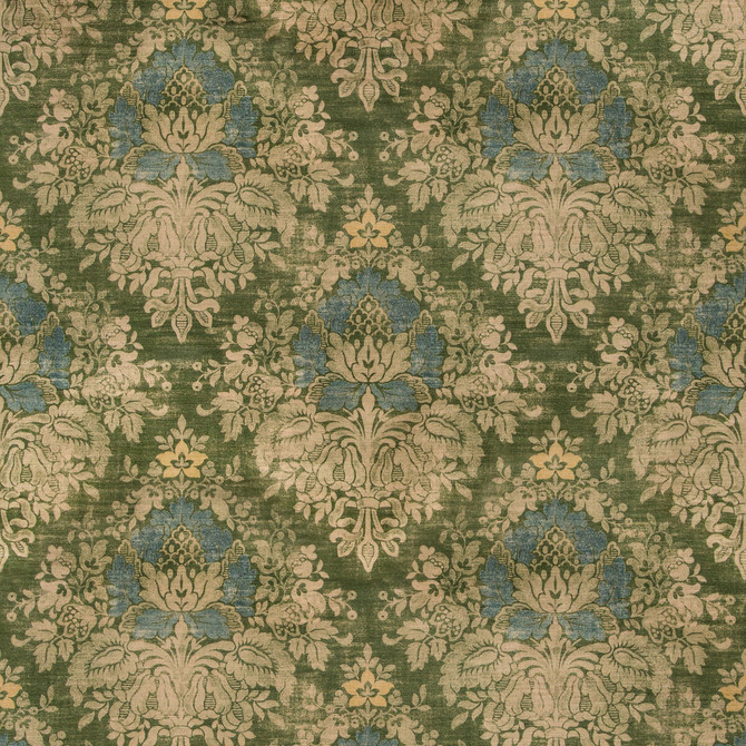 Alma Velvet Loden by Lee Jofa Fabric HARLINGTON VELVETS COTTON - 49%;VISCOSE - 46%;POLYESTER - 5% Italy HEAVY Horizontal: 26.4 and Vertical: 31.9 53.4 - Fabric Carolina -
