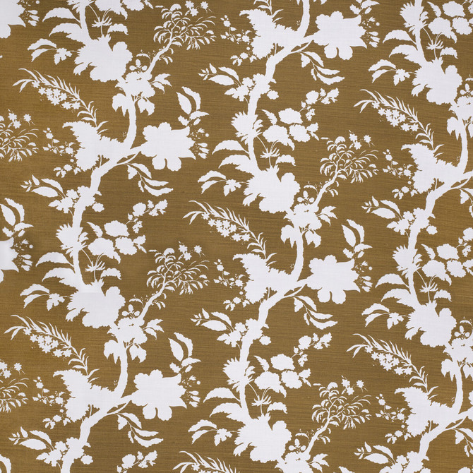 Beijing Blossom Olive by Lee Jofa Fabric PAOLO MOSCHINO FABRICS LINEN - 67%;COTTON - 33% United Kingdom HEAVY Horizontal: 24.8 and Vertical: 23.03 51.18 - Fabric Carolina -