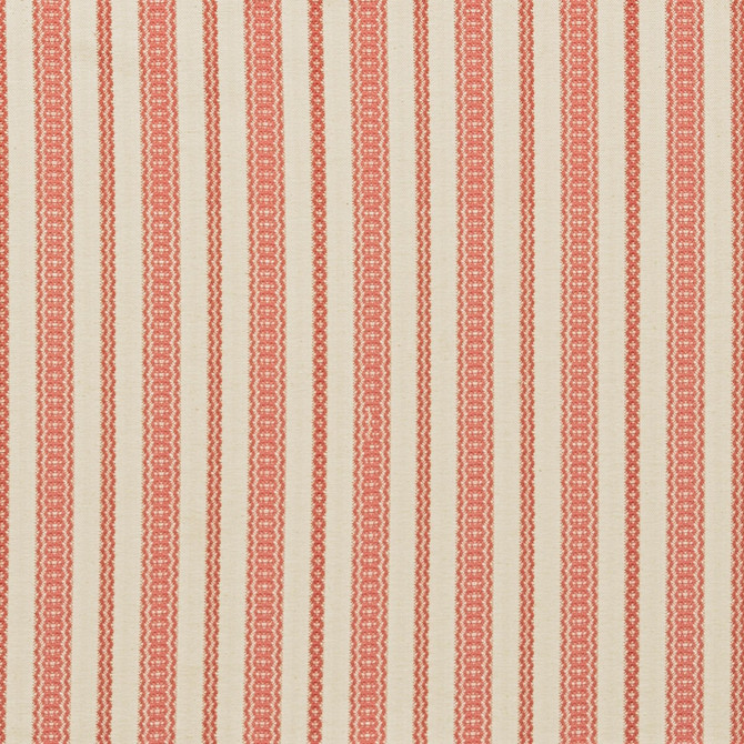 Payson Coral by Lee Jofa Fabric BLITHFIELD COTTON - 100% United Kingdom MEDIUM Horizontal: 2.75 and Vertical: 0.4 52 - Fabric Carolina -