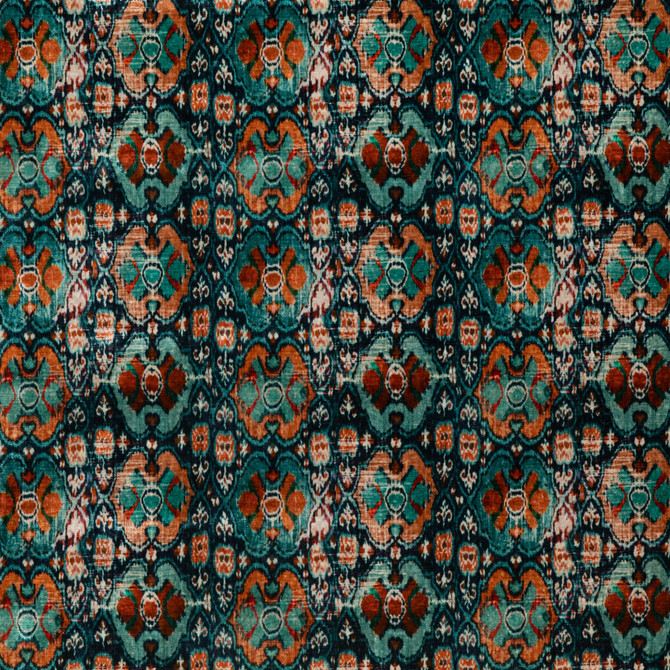 Petropolis Teal by G P & J Baker Fabric G P & J Baker Fabric Petropolis TealFabric SIGNATURE VELVETS VISCOSE - 55%;COTTON - 45% Italy </p><p>Repeat: H: 11.032, V: 10.244 55.16 - Fabric Carolina -