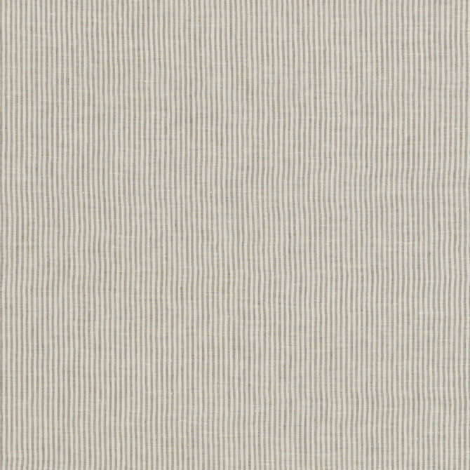 Nala Ticking Dove by Threads Fabric NALA LINENS LINEN - 100% Italy Horizontal: and Vertical: 120.17 - Fabric Carolina -