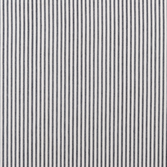 Sutton Charcoal by Clarke And Clarke Fabric CLARKE & CLARKE TICKING STRIPES COTTON - 100% India MEDIUM Horizontal: 0.39 and Vertical: 0 55 - Fabric Carolina -