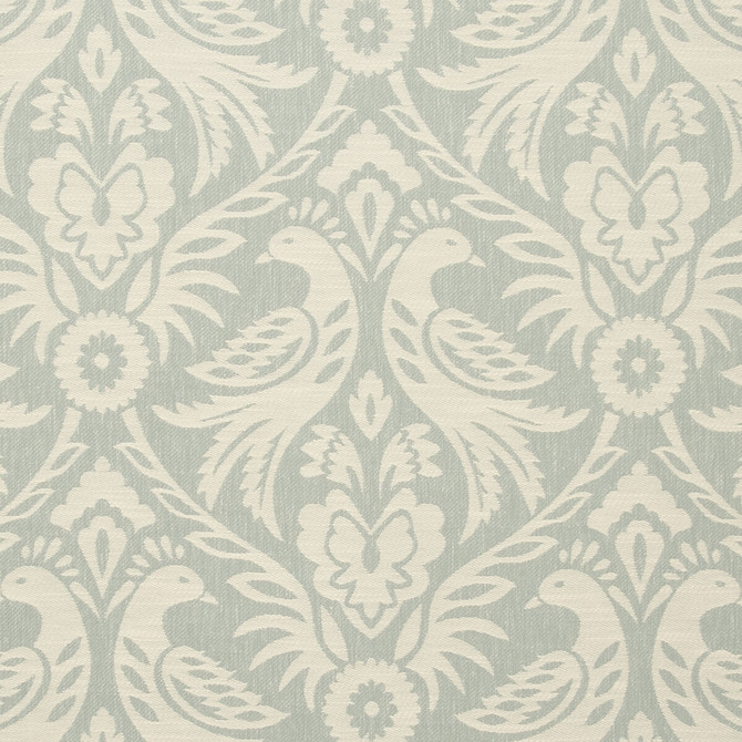 Harewood Duckegg by Clarke And Clarke Fabric CLARKE & CLARKE MANOR HOUSE POLYESTER - 50%;COTTON - 43%;LINEN - 7% India MEDIUM Horizontal: 13.54 and Vertical: 17.4 54 - Fabric Carolina -