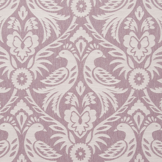 Harewood Orchid by Clarke And Clarke Fabric CLARKE & CLARKE MANOR HOUSE POLYESTER - 50%;COTTON - 43%;LINEN - 7% India MEDIUM Horizontal: 13.54 and Vertical: 17.4 54 - Fabric Carolina -