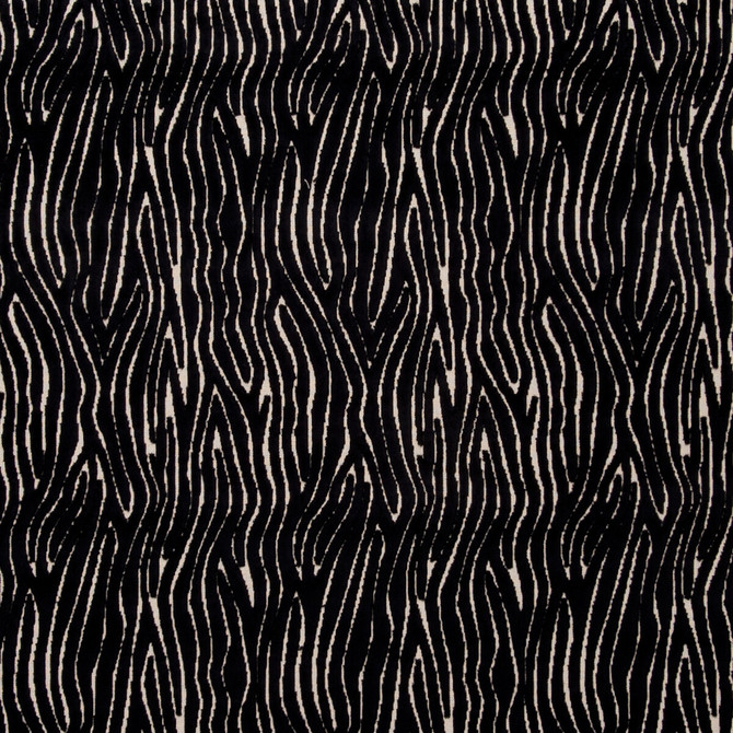 Onda Ebony by Clarke And Clarke Fabric CLARKE & CLARKE DIMENSIONS VISCOSE - 52%;POLYESTER - 48% Turkey HEAVY Horizontal: 6.89 and Vertical: 12.2 54 - Fabric Carolina -