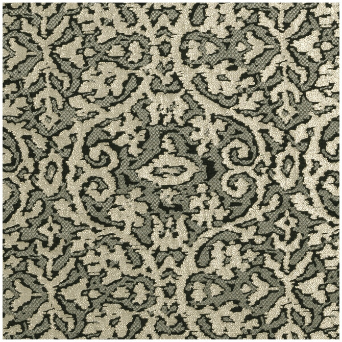 Imperiale Ebony by Clarke And Clarke Fabric CLARKE & CLARKE IMPERIALE NYLON - 35%;VISCOSE - 28%;LINEN - 26%;METAL - 11% India MEDIUM Horizontal: 9.45 and Vertical: 9.65 57 - Fabric Carolina -