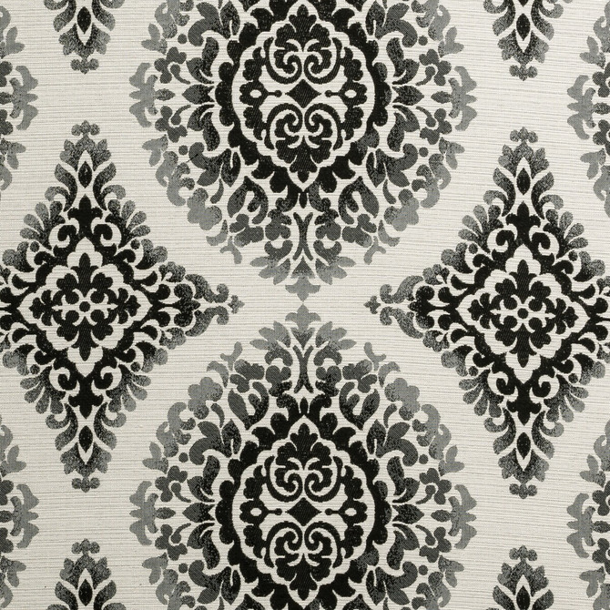 Bw1024 Black/White by Clarke And Clarke Fabric CLARKE & CLARKE BLACK + WHITE POLYESTER - 52%;COTTON - 28%;VISCOSE - 20% Turkey MEDIUM Horizontal: 13.78 and Vertical: 13.39 55 - Fabric Carolina -