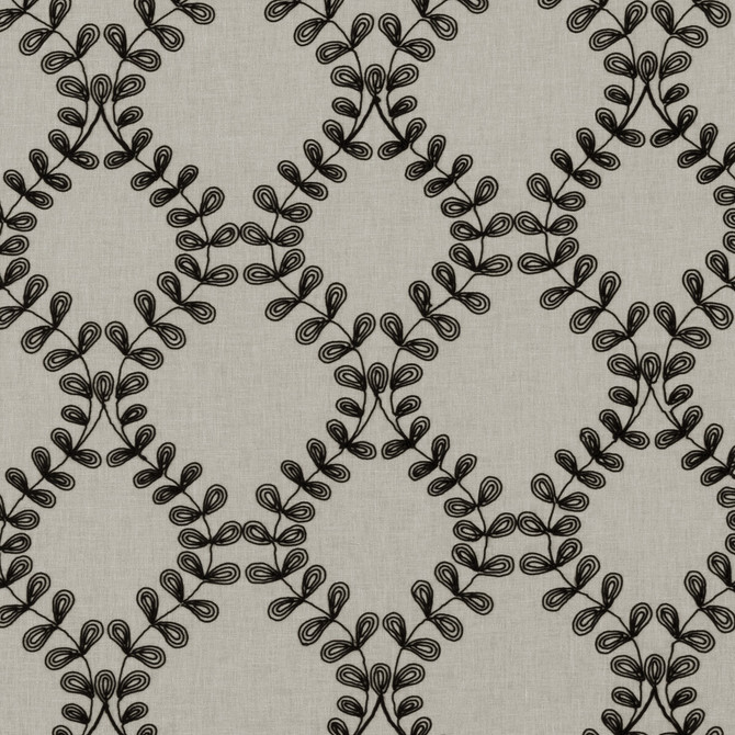 Malham Charcoal by Clarke And Clarke Fabric CLARKE & CLARKE RICHMOND POLYESTER - 52%;COTTON - 48% India - Horizontal: 8.46 and Vertical: 9.06 54 - Fabric Carolina -