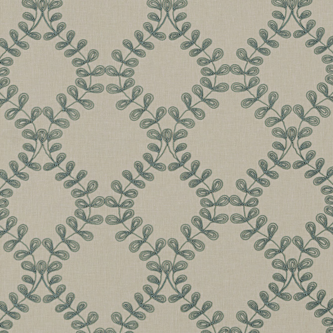 Malham Duckegg by Clarke And Clarke Fabric CLARKE & CLARKE RICHMOND POLYESTER - 52%;COTTON - 48% India - Horizontal: 8.46 and Vertical: 9.06 54 - Fabric Carolina -