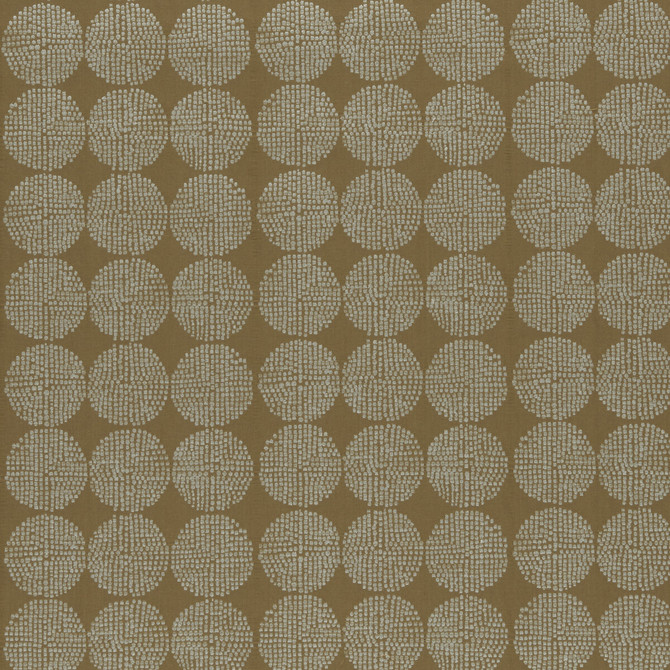 Kiko Cinnamon by Clarke And Clarke Fabric CLARKE & CLARKE AMARA VISCOSE - 63%;COTTON - 24%;POLYESTER - 13% India Horizontal: 7.05 and Vertical: 4.41 55 - Fabric Carolina -