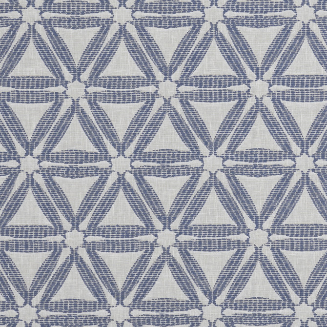 Delta Ink by Clarke And Clarke Fabric CLARKE & CLARKE DELTA COTTON - 67%;POLYESTER - 33% India - Horizontal: 4.33 and Vertical: 7.48 54 - Fabric Carolina -
