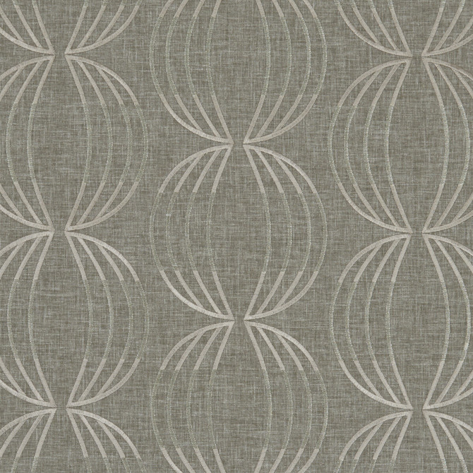 Carraway Mocha by Clarke And Clarke Fabric CLARKE & CLARKE LUSSO POLYESTER - 52%;COTTON - 48% India - Horizontal: 12.68 and Vertical: 6.3 54 - Fabric Carolina -