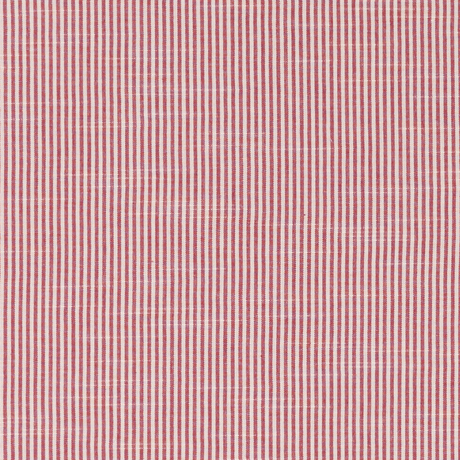 Bempton Red by Clarke And Clarke Fabric CLARKE & CLARKE BEMPTON COTTON - 100% India - Horizontal: 0.1875 and Vertical: 0 55.125 - Fabric Carolina -