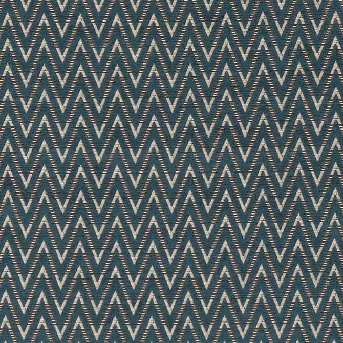Zion Teal by Clarke And Clarke Fabric CLARKE & CLARKE AVALON VISCOSE - 43%;COTTON - 33%;POLYESTER - 24% Turkey MEDIUM Horizontal: 1.375 and Vertical: 1 54 - Fabric Carolina -