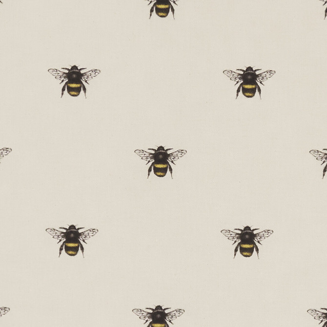 Abeja Ivory by Clarke And Clarke Fabric Clarke And Clarke Fabric Abeja IvoryFabric CLARKE & CLARKE EDEN COTTON - 90%;LINEN - 10% Spain </p><p>Repeat: H: 6.75, V: 6.375 54.375 - Fabric Carolina -