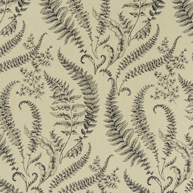 Folium Linen by Clarke And Clarke Fabric CLARKE & CLARKE EDEN COTTON - 90%;LINEN - 10% Spain MEDIUM Horizontal: 17.75 and Vertical: 31.5 54.375 - Fabric Carolina -