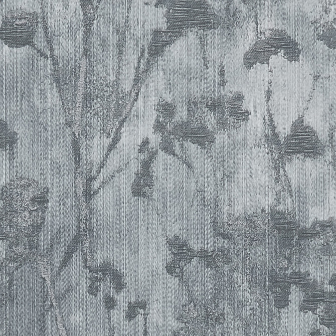 Silhouette Charcoal by Clarke And Clarke Fabric CLARKE & CLARKE DIFFUSION POLYESTER - 51%;COTTON - 26%;NYLON - 23% India Horizontal: 18.25 and Vertical: 25.188 54.75 - Fabric Carolina -