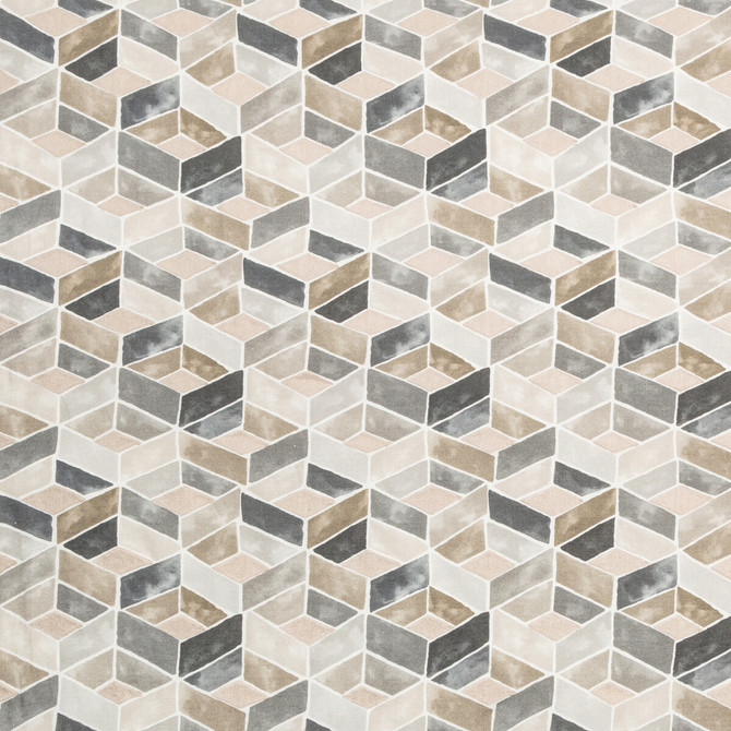 Tesserae Pewter by Kravet Couture Fabric MODERN COLORS-SOJOURN COLLECTION LINEN - 77%;ACRYLIC - 23% India LIGHT Horizontal: 13.4 and Vertical: 13.2 53.5 - Fabric Carolina -